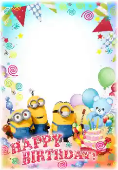 Foto-effetti della categoria Festa di Compleanno № 142397. Scrittura sulla cornice: Buon Compleanno!