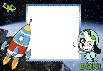 Scrittura sulla cornice: Doki