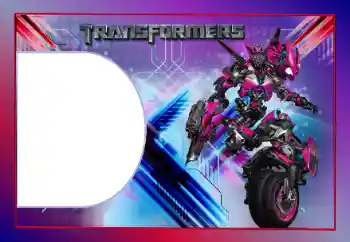 Scrittura sulla cornice: Transformers Scrittura sulla cornice: Transformers
