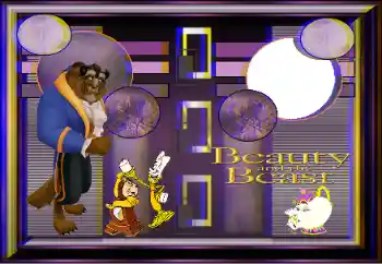 Scrittura sulla cornice: Beauty and the beast Scrittura sulla cornice: Beauty and the beast