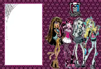Scrittura sulla cornice: Monster High Scrittura sulla cornice: Monster High