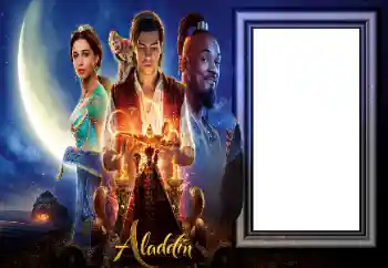 Scrittura sulla cornice: Aladdin Scrittura sulla cornice: Aladdin