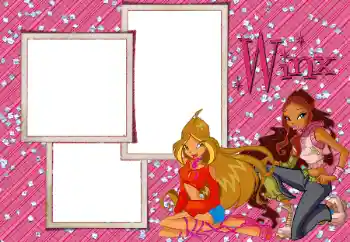 Scrittura sulla cornice: Winx Scrittura sulla cornice: Winx