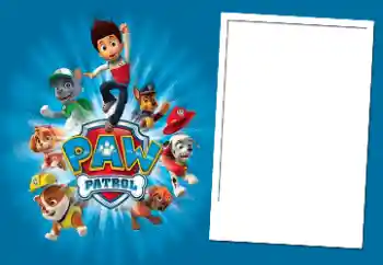 Scrittura sulla cornice: PAW Patrol Scrittura sulla cornice: PAW Patrol