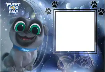 Scrittura sulla cornice: Puppy Dog Pals Scrittura sulla cornice: Puppy Dog Pals