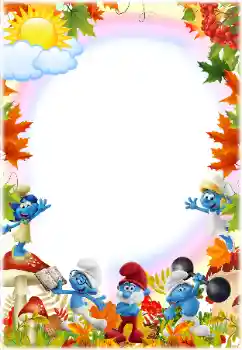 Scrittura sulla cornice: Smurfs