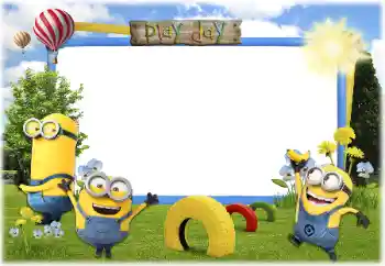 Scrittura sulla cornice: Play Day Scrittura sulla cornice: Play Day