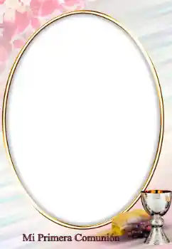 Scrittura sulla cornice: First communion