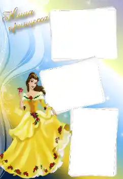 Scrittura sulla cornice: Principessa Scrittura sulla cornice: Principessa