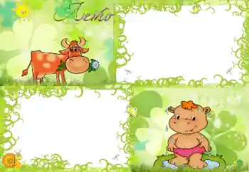 Scrittura sulla cornice: Estate