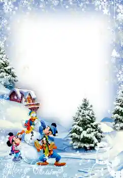 Foto-effetti della categoria Feste per bambini № 163321. Scrittura sulla cornice: Buon Natale