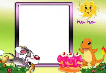 Foto-effetti della categoria Bagni, pasti, sonno № 2464. Scrittura sulla cornice: Ням Ням.