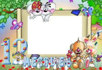 Scrittura sulla cornice: 12 MESE Scrittura sulla cornice: 12 MESE