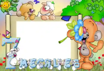 Scrittura sulla cornice: 7 MESE