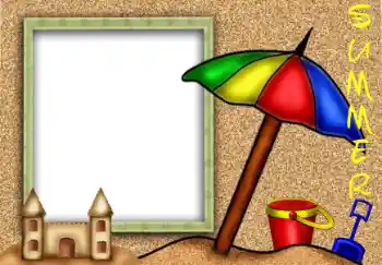 Scrittura sulla cornice: Estate Scrittura sulla cornice: Estate