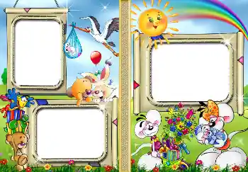 Scrittura sulla cornice: Il nostro bimbo