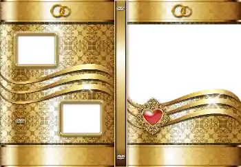 Foto-effetti della categoria Copertine DVD № 4544. Scrittura sulla cornice: Matrimonio!