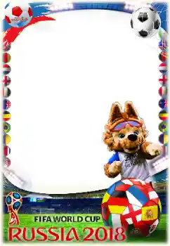 Scrittura sulla cornice: FIFA WORLD CUP 2018 Scrittura sulla cornice: FIFA WORLD CUP 2018