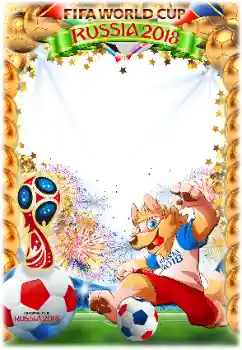 Scrittura sulla cornice: FIFA WORLD CUP 2018 Scrittura sulla cornice: FIFA WORLD CUP 2018