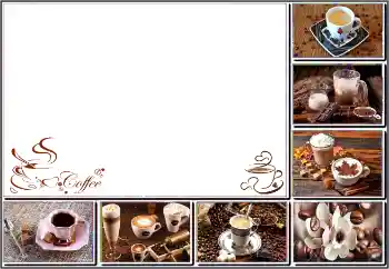 Scrittura sulla cornice: Coffee