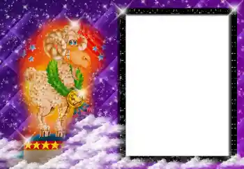 Foto-effetti della categoria Segni zodiacali № 162130. Scrittura sulla cornice: Ariete