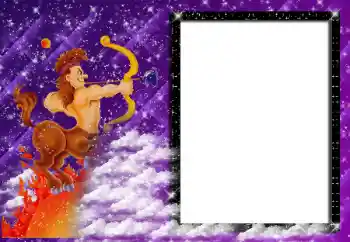 Foto-effetti della categoria Segni zodiacali № 162134. Scrittura sulla cornice: Sagittario