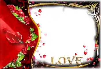 Scrittura sulla cornice: Love Scrittura sulla cornice: Love