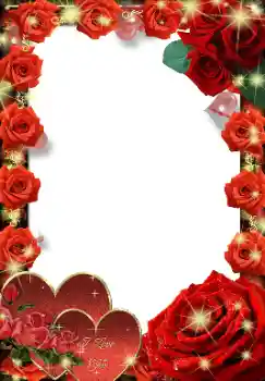 Scrittura sulla cornice: I love you Scrittura sulla cornice: I love you