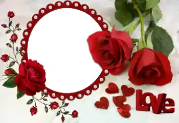 Scrittura sulla cornice: Love