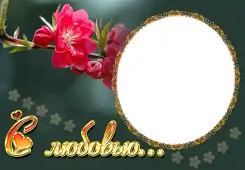 Scrittura sulla cornice: С любовью... Scrittura sulla cornice: С любовью...