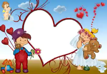 Foto-effetti della categoria Cornici per gli innamorati № 38331