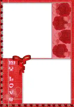 Scrittura sulla cornice: My Love