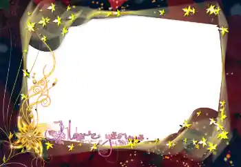 Scrittura sulla cornice: I love you Scrittura sulla cornice: I love you