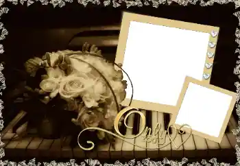 Scrittura sulla cornice: Only you Scrittura sulla cornice: Only you