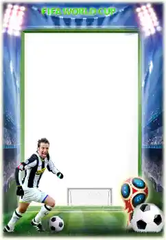 Foto-effetti della categoria Cornici da uomo № 155983. Scrittura sulla cornice: Calcio