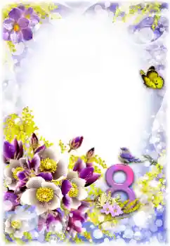 Foto-effetti della categoria Cartoline per l'8 Marzo № 131047
