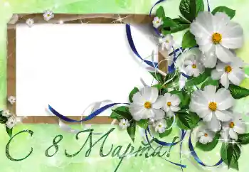 Foto-effetti della categoria Cartoline per l'8 Marzo № 42579. Scrittura sulla cornice: Auguri per l' 8 Marzo Foto-effetti della categoria Cartoline per l'8 Marzo № 42579. Scrittura sulla cornice: Auguri per l' 8 Marzo