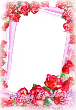 Scrittura sulla cornice: Buon Compleanno!