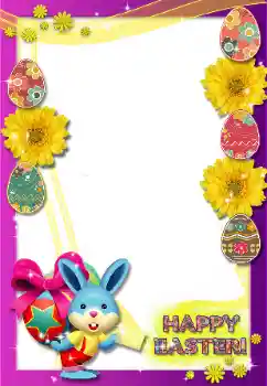 Foto-effetti della categoria Cartoline per Pasqua № 151852. Scrittura sulla cornice: Buona Pasqua!