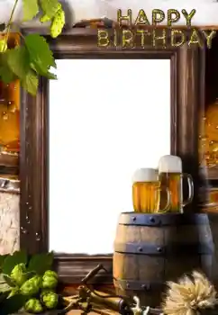 Scrittura sulla cornice: Happy Birthday!