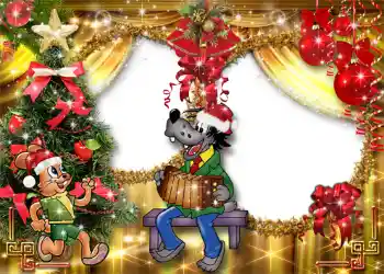 Foto-effetti della categoria Cartoline per Capodanno № 1446 Foto-effetti della categoria Cartoline per Capodanno № 1446