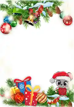 Foto-effetti della categoria Cartoline per Capodanno № 160584