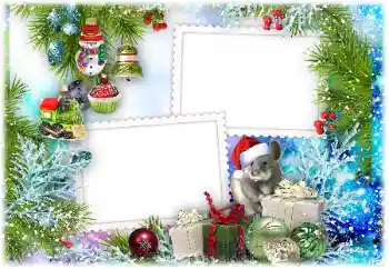 Foto-effetti della categoria Cartoline per Capodanno № 161979 Foto-effetti della categoria Cartoline per Capodanno № 161979