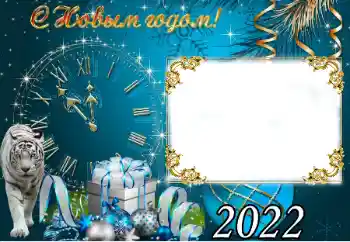 Scrittura sulla cornice: Felice Anno Nuovo