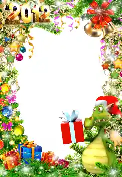 Foto-effetti della categoria Cartoline per Capodanno № 3316