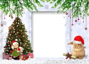 Foto-effetti della categoria Cartoline per Capodanno № 641 Foto-effetti della categoria Cartoline per Capodanno № 641