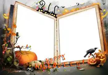 Foto-effetti della categoria Feste varie № 124304. Scrittura sulla cornice: Happy Halloween