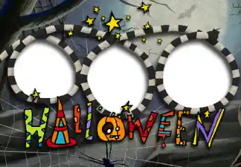 Foto-effetti della categoria Feste varie № 171754. Scrittura sulla cornice: Happy Halloween