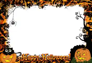 Foto-effetti della categoria Feste varie № 175382. Scrittura sulla cornice: Happy Halloween