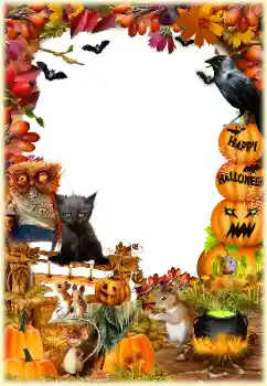 Foto-effetti della categoria Feste varie № 175383. Scrittura sulla cornice: Happy Halloween
